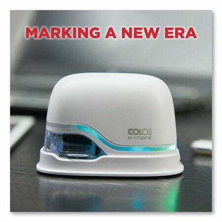 COLOP E-MARK Digital Marking Device, Customizable Size and Message with Images, Wht 039201